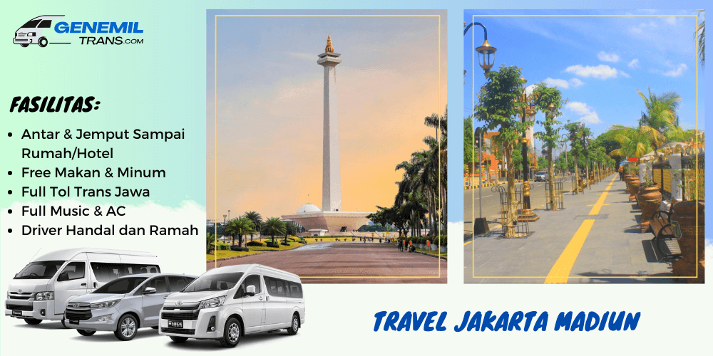 Travel Jakarta Madiun Sistem Antar Jemput – Berangkat Malam